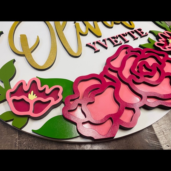 Custom Nursery Sign - Picture 5 of 7